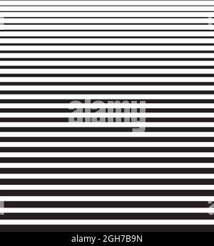 modèle de ligne vectorielle, éléments graphiques en noir et blanc. fond d'impression de papier peint abstrait. lignes horizontales de différentes épaisseurs Illustration de Vecteur