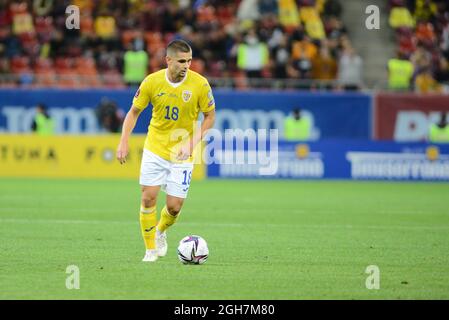 Roumanie Liechtenstein , jeu de qualification WC 05.09.2021 , Bucarest Banque D'Images