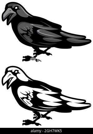 Symbole Noir jais Illustration de Vecteur