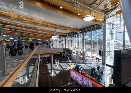 Aéroport d'Oslo Gardermoen à Oslo, Norvège, Europe Banque D'Images