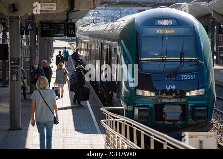 Gare centrale d'Oslo, Oslo Norvège Banque D'Images