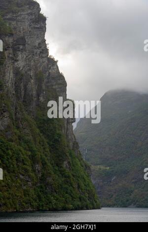 Fjord de Geiranger, Norvège, Europe Banque D'Images