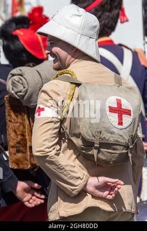 Festival de la Miaou à Combloux : Medic Banque D'Images