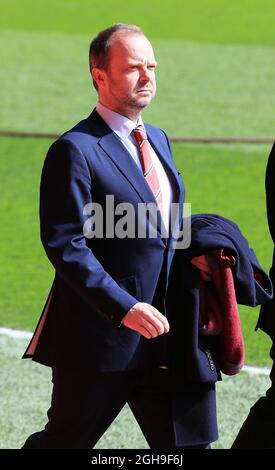 Ed Woodward, directeur général de Manchester United, lors du match de la Barclays Premier League entre Liverpool et Manchester United à Anfield, Liverpool, en Angleterre, le 22 mars 2015. Photo Simon Bellis. Banque D'Images