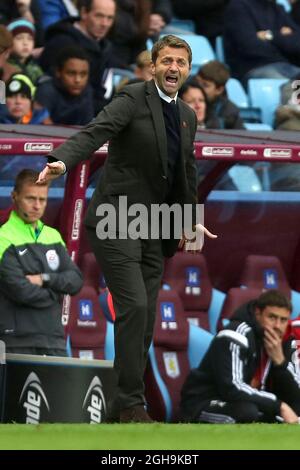 Image #: 40483981 24 octobre 2015 - Birmingham, Royaume-Uni - Tim Sherwood directeur d'Aston Villa - Aston Villa vs Swansea - Barclay's Premier League - Villa Park - Birmingham - 24/10/2015. Banque D'Images