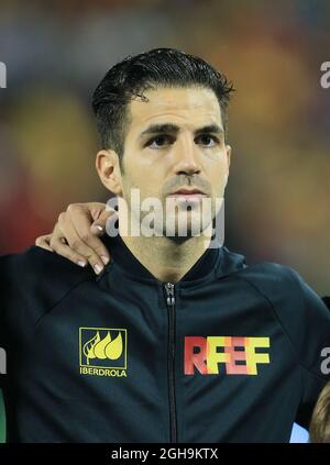 Image #: 40985851 13 novembre 2015 - Alicante, Royaume-Uni - Cesc Fabregas en action en Espagne..International friendly - Espagne contre Angleterre - Estadio Jose Rico Perez Stadium - Espagne - 13 novembre 2015 - Picture David Klein Banque D'Images