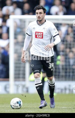 George Thorne de Derby lors du match de championnat Skybet au stade iPro. Le crédit photo doit se lire comme suit : Philip Oldham/Sportimage via PA Images Banque D'Images