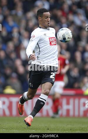 Tom Ince de Derby lors du match de championnat Skybet au stade iPro. Le crédit photo doit se lire comme suit : Philip Oldham/Sportimage via PA Images Banque D'Images