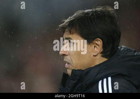 Chris Coleman, directeur du pays de Galles lors du match international au Cardiff City Stadium. Le crédit photo doit se lire comme suit : Philip Oldham/Sportimage via PA Images Banque D'Images