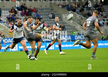 Dacia Magic Weekend Samedi 4th et 5th septembre 2021, Super League Rugby, St Helens v Catalans Dragons, stade St James Park, Newcastle. ROYAUME-UNI Banque D'Images