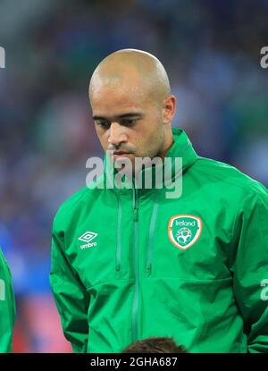 Darren Randolph, de la République d'Irlande, en action lors du championnat d'Europe de l'UEFA 2016 au Stade Pierre-Mauroy, Lille. Date de la photo 22 juin 2016 pic David Klein/Sportimage via PA Images Banque D'Images