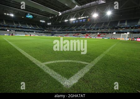 Une vue générale du terrain avant le match de quart de finale du Championnat d'Europe de l'UEFA 2016 au Stade Pierre-Mauroy, Lille. Date de l'image 30 juin 2016 pic David Klein/Sportimage via PA Images Banque D'Images