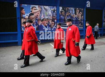 Les retraités de Chelsea arrivent pour le match lors du match de la Premier League au stade Stamford Bridge, à Londres. Date de la photo 15 octobre 2016 pic David Klein/Sportimage via PA Images Banque D'Images