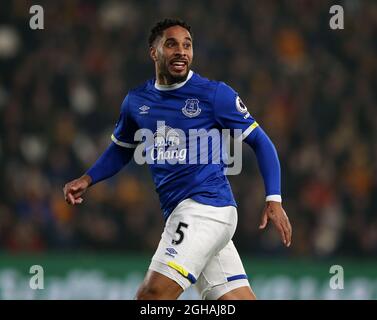 Ashley Williams d'Everton pendant le match de la première ligue anglaise au KCOM Stadium, Kingston upon Hull. Date de la photo : 30 décembre 2016. Photo Simon Bellis/Sportimage via PA Images Banque D'Images