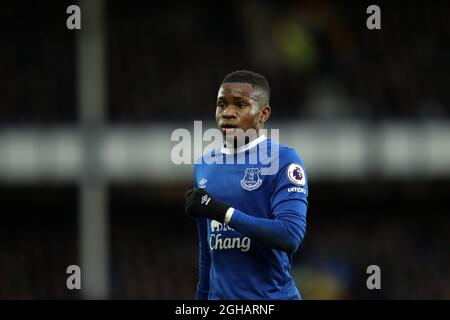 Ademola Lookman d'Everton pendant le match de la première ligue anglaise à Goodison Park, Liverpool. Date de la photo : 25 février 2017. Le crédit photo devrait se lire comme suit : Lynne Cameron/Sportimage via PA Images Banque D'Images