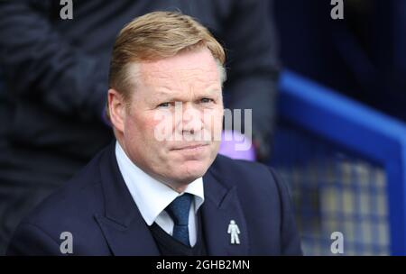 Ronald Koeman, directeur d'Everton, lors du match de la première ligue anglaise à Goodison Park, Liverpool. Date de la photo : 30 avril 2017. Le crédit photo devrait se lire comme suit : Lynne Cameron/Sportimage via PA Images Banque D'Images
