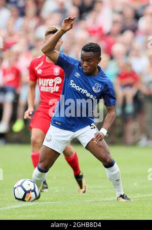 Ademola Lookman d'Everton en action pendant le match d'avant-saison au Sportpark de Stockakker, Enschede. Photo date 19 juillet 2017. Le crédit photo doit être lu : David Klein/Sportimage via PA Images Banque D'Images