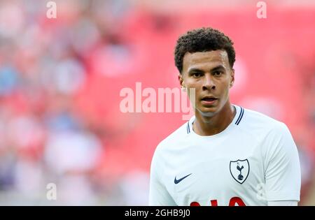 Le DELE Alli de Tottenham est en action pendant le match d'avant-saison au stade Wembley, Londres. Photo le 5 août 2017. Le crédit photo doit être lu : David Klein/Sportimage via PA Images Banque D'Images