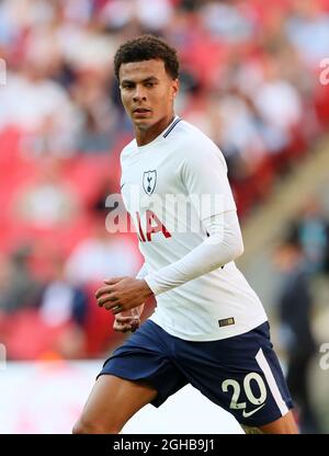 Le DELE Alli de Tottenham est en action pendant le match d'avant-saison au stade Wembley, Londres. Photo le 5 août 2017. Le crédit photo doit être lu : David Klein/Sportimage via PA Images Banque D'Images