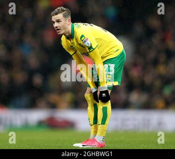 James Maddison de Norwich City pendant le match de championnat au stade Carrow Road, à Norwich. Photo date 20 janvier 2018. Le crédit photo doit se lire comme suit : Simon Bellis/Sportimage via PA Images Banque D'Images