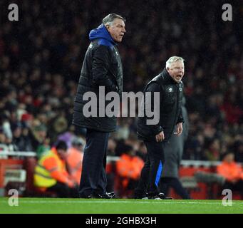 Sam Allardyce, directeur d'Everton, lors du match de première ligue au stade Emirates, Londres. Photo le 3 février 2018. Le crédit photo doit être lu : Robin Parker/Sportimage via PA Images Banque D'Images