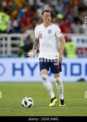 Phil Jones en action pendant le match du groupe G de la coupe du monde de la FIFA 2018 au stade de Kaliningrad, à Kaliningrad. Photo le 28 juin 2018. Le crédit photo doit être lu : David Klein/Sportimage via PA Images Banque D'Images