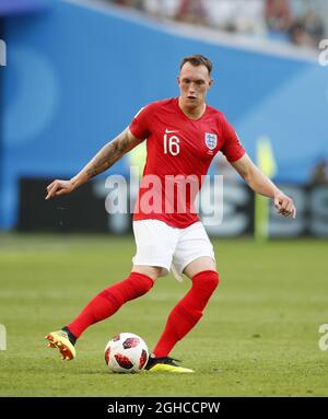 Phil Jones en action pendant la coupe du monde de la FIFA 2018 troisième place Jouez au stade de St Petersburg, à Saint-Pétersbourg. Photo le 14 juillet 2018. Le crédit photo doit être lu : David Klein/Sportimage via PA Images Banque D'Images