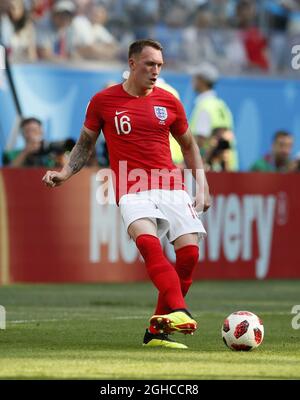 Phil Jones en action pendant la coupe du monde de la FIFA 2018 troisième place Jouez au stade de St Petersburg, à Saint-Pétersbourg. Photo le 14 juillet 2018. Le crédit photo doit être lu : David Klein/Sportimage via PA Images Banque D'Images