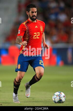 Spain's isco lors du match de l'UEFA Nations League - League A - Group 4 à l'Estadio Manuel Martinez Valero, Elche. Photo le 11 septembre 2018. Le crédit d'image devrait se lire: Matt McNulty/Sportimage via PA Images Banque D'Images