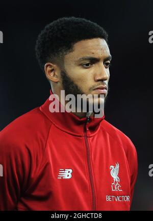 Joe Gomez de Liverpool lors du match de la Ligue des champions de l'UEFA à l'Anfield Stadium, Liverpool. Photo le 24 octobre 2018. Le crédit d'image devrait se lire: Matt McNulty/Sportimage via PA Images Banque D'Images