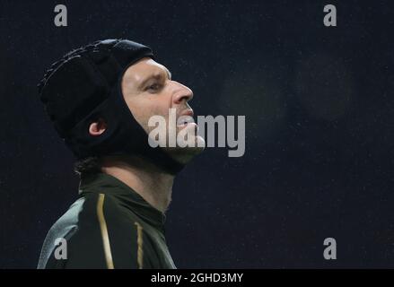 Petr Cech d'Arsenal lors du match de la Premier League à Old Trafford, Manchester. Date de la photo : 5 décembre 2018. Le crédit d'image devrait se lire: Matt McNulty/Sportimage via PA Images Banque D'Images