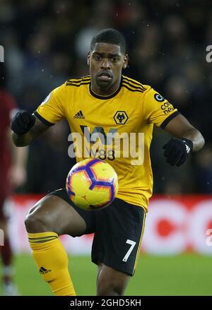 Ivan Cavaleiro de Wolverhampton Wanderers pendant le match de la Premier League au stade Molineux, Wolverhampton. Date de la photo : 21 décembre 2018. Le crédit photo doit se lire comme suit : Andrew Yates/Sportimage via PA Images Banque D'Images