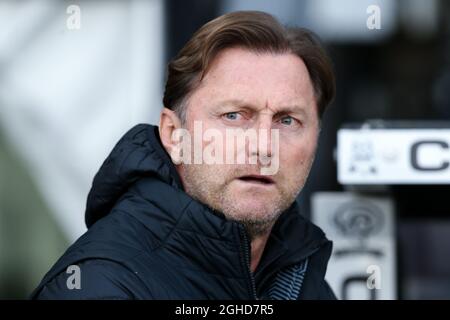 Ralph Hasenhuttl de Southampton pendant la coupe Emirates FA, troisième partie au Pride Park, Derby. Date de la photo : 5 janvier 2019. Le crédit photo doit se lire comme suit : James Wilson/Sportimage via PA Images Banque D'Images