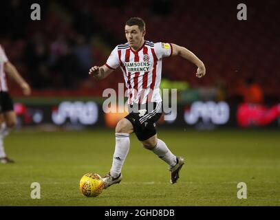 John Fleck de Sheffield Utd lors du match de championnat Sky Bet au stade Bramall Lane, à Sheffield. Date de la photo : 12 janvier 2019. Le crédit photo doit se lire comme suit : Simon Bellis/Sportimage via PA Images Banque D'Images