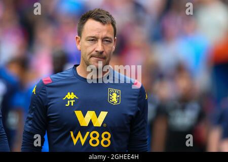 John Terry, entraîneur-chef adjoint de la Villa Aston, lors du match de la Premier League à Selhurst Park, Londres. Date de la photo : 31 août 2019. Le crédit photo doit se lire comme suit : Craig Mercer/Sportimage via PA Images Banque D'Images