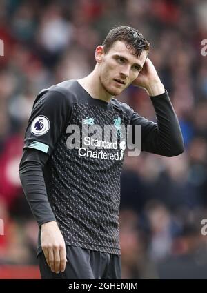 Andrew Robertson de Liverpool lors du match de la Premier League à Bramall Lane, Sheffield. Date de la photo : 28 septembre 2019. Le crédit photo devrait se lire comme suit : Simon Bellis/Sportimage Banque D'Images