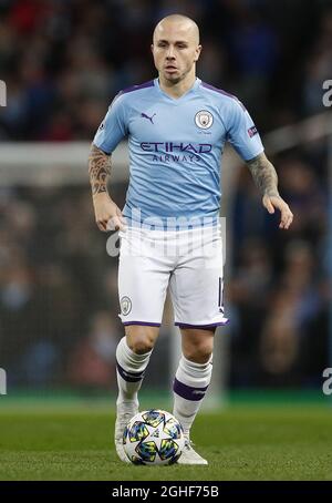 Angelino de Manchester City lors du match de la Ligue des champions de l'UEFA contre Shakhtar Donetsk au stade Etihad de Manchester. Date de la photo : 26 novembre 2019. Le crédit photo doit être lu : Darren Staples/Sportimage via PA Images Banque D'Images