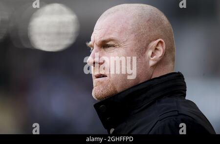 Sean Dyche, responsable de Burnley, lors du match de la Premier League à Turf Moor, Burnley. Date de la photo : 1er janvier 2020. Le crédit photo doit se lire comme suit : James Wilson/Sportimage via PA Images Banque D'Images