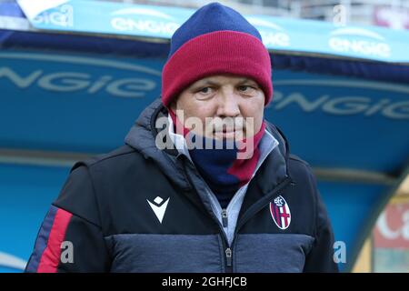 Sinisa Mihajlovic entraîneur en chef de Bologne pendant le match de la série A au Stadio Grande Torino, Turin. Date de la photo : 12 janvier 2020. Le crédit photo doit être lu : Jonathan Moscrop/Sportimage via PA Images Banque D'Images