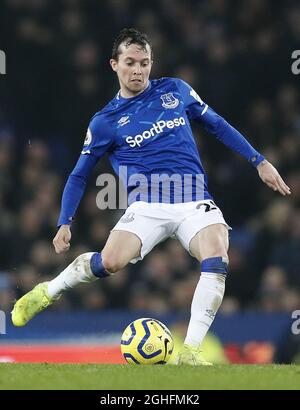 Bernard d'Everton lors du match de la première League contre Newcastle United à Goodison Park, Liverpool. Date de la photo : 21 janvier 2020. Le crédit photo doit être lu : Darren Staples/Sportimage via PA Images Banque D'Images