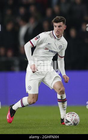 Mason Mount de Chelsea pendant le match de la coupe FA au KC Stadium, Kingston upon Hull. Date de la photo : 25 janvier 2020. Le crédit photo doit être lu : Darren Staples/Sportimage via PA Images Banque D'Images