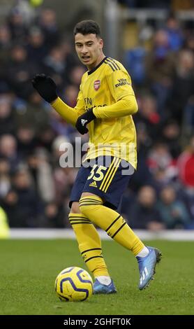 Gabriel Martinelli d'Arsenal pendant le match de la Premier League à Turf Moor, Burnley. Date de la photo : 2 février 2020. Le crédit photo doit se lire comme suit : Andrew Yates/Sportimage via PA Images Banque D'Images