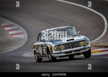 197 Aurélien Leteux/Gerry Blyenberg FRA/Bel Alfa Romeo 2600 Sprint 1965, action pendant le Tour Auto 2021 le 1er septembre, en France. Photo Alexandre Guillaumot / DPPI Banque D'Images