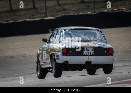 197 Aurélien Leteux/Gerry Blyenberg FRA/Bel Alfa Romeo 2600 Sprint 1965, action pendant le Tour Auto 2021 le 1er septembre, en France. Photo Alexandre Guillaumot / DPPI Banque D'Images