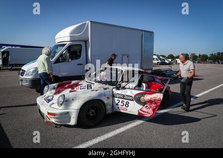 258 Emmanuel Brigand/Yann Albert FRA/FRA Porsche 911 Carrera RSR 3,0L 1974, action pendant le Tour Auto 2021 le 1er septembre, en France. Photo Alexandre Guillaumot / DPPI Banque D'Images