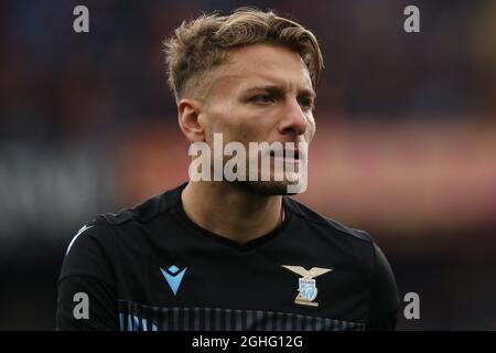 L'attaquant italien du Latium Ciro est immobile pendant le match de la série A à Luigi Ferraris, Gênes. Date de la photo : 23 février 2020. Le crédit photo doit être lu : Jonathan Moscrop/Sportimage via PA Images Banque D'Images