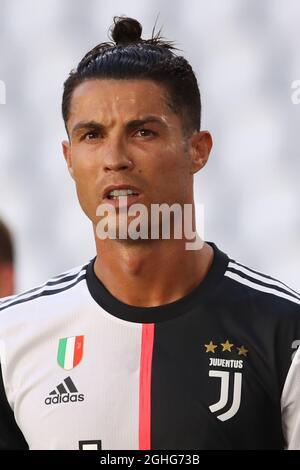 Cristiano Ronaldo, attaquant portugais de Juventus, lors du match série A à l'Allianz Stadium de Turin. Date de la photo : 4 juillet 2020. Le crédit photo doit être lu : Jonathan Moscrop/Sportimage via PA Images Banque D'Images