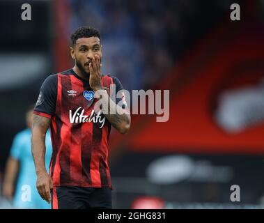 Joshua King de Bournemouth lors du match de la Premier League au stade Vitality, à Bournemouth. Date de la photo : 9 juillet 2020. Le crédit photo doit être lu : David Klein/Sportimage via PA Images Banque D'Images