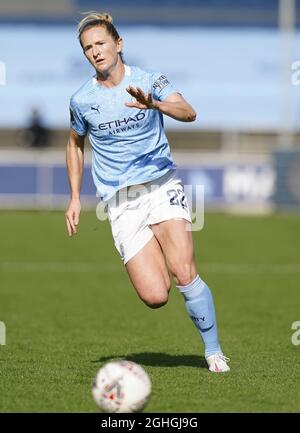 Sam Mewis de Manchester City pendant le match de la Super League FA WomenÕs au Manchester City Academy Stadium, Manchester. Date de la photo : 4 octobre 2020. Le crédit photo doit se lire comme suit : Andrew Yates/Sportimage via PA Images Banque D'Images