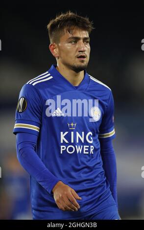 Cengiz Under de Leicester City pendant le match de l'UEFA Europa League au King Power Stadium de Leicester. Date de la photo : 22 octobre 2020. Le crédit photo doit être lu : Darren Staples/Sportimage via PA Images Banque D'Images